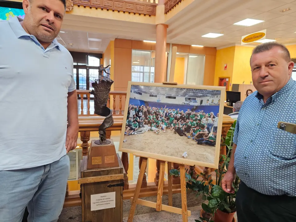 La Copa en el Ayuntamiento de Antigua