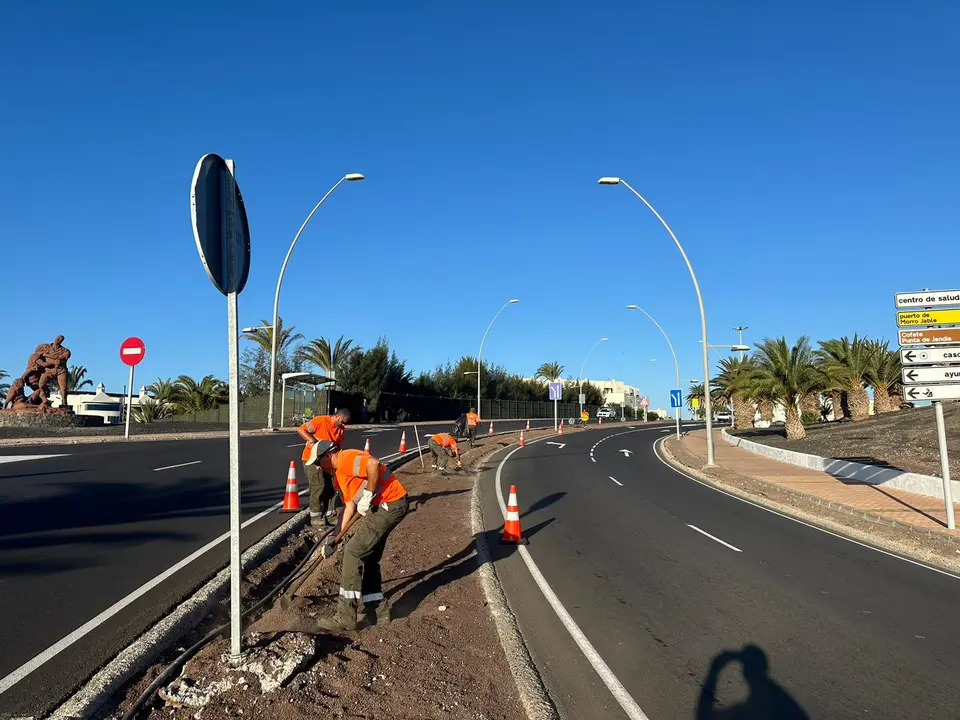 Mediana de la Avenida del Saladar