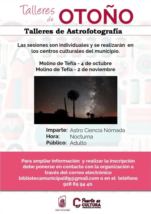 Talleres de Astrofotografía