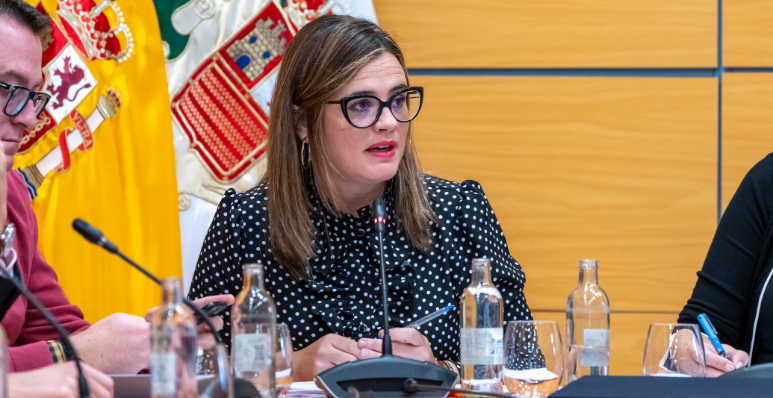 Nuria Cabrera, consejera de Hacienda