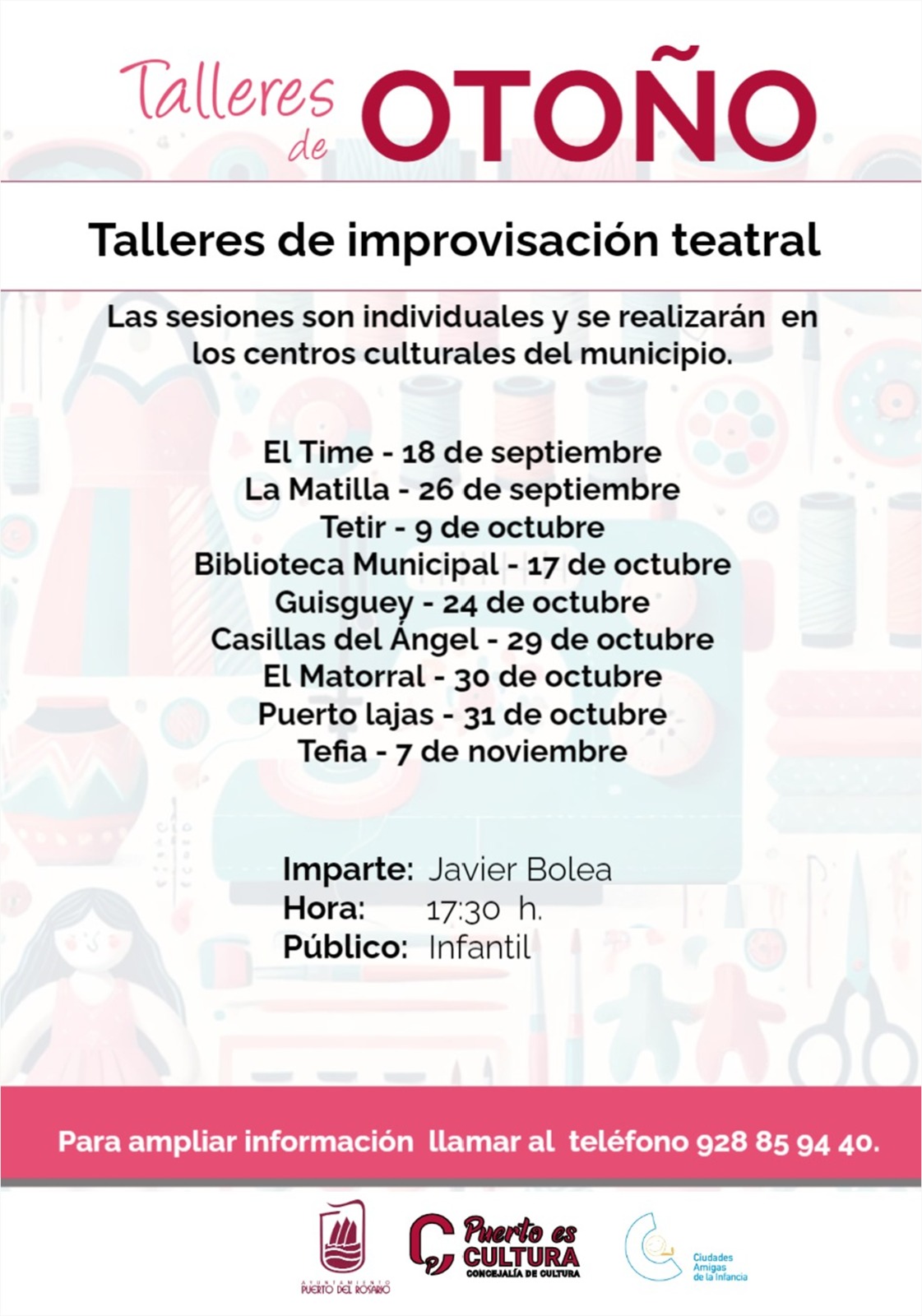 Taller de improvisación teatral
