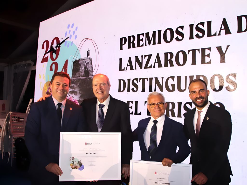 Calero Marinas y Pedro Santana, galardonados por Turismo Lanzarote