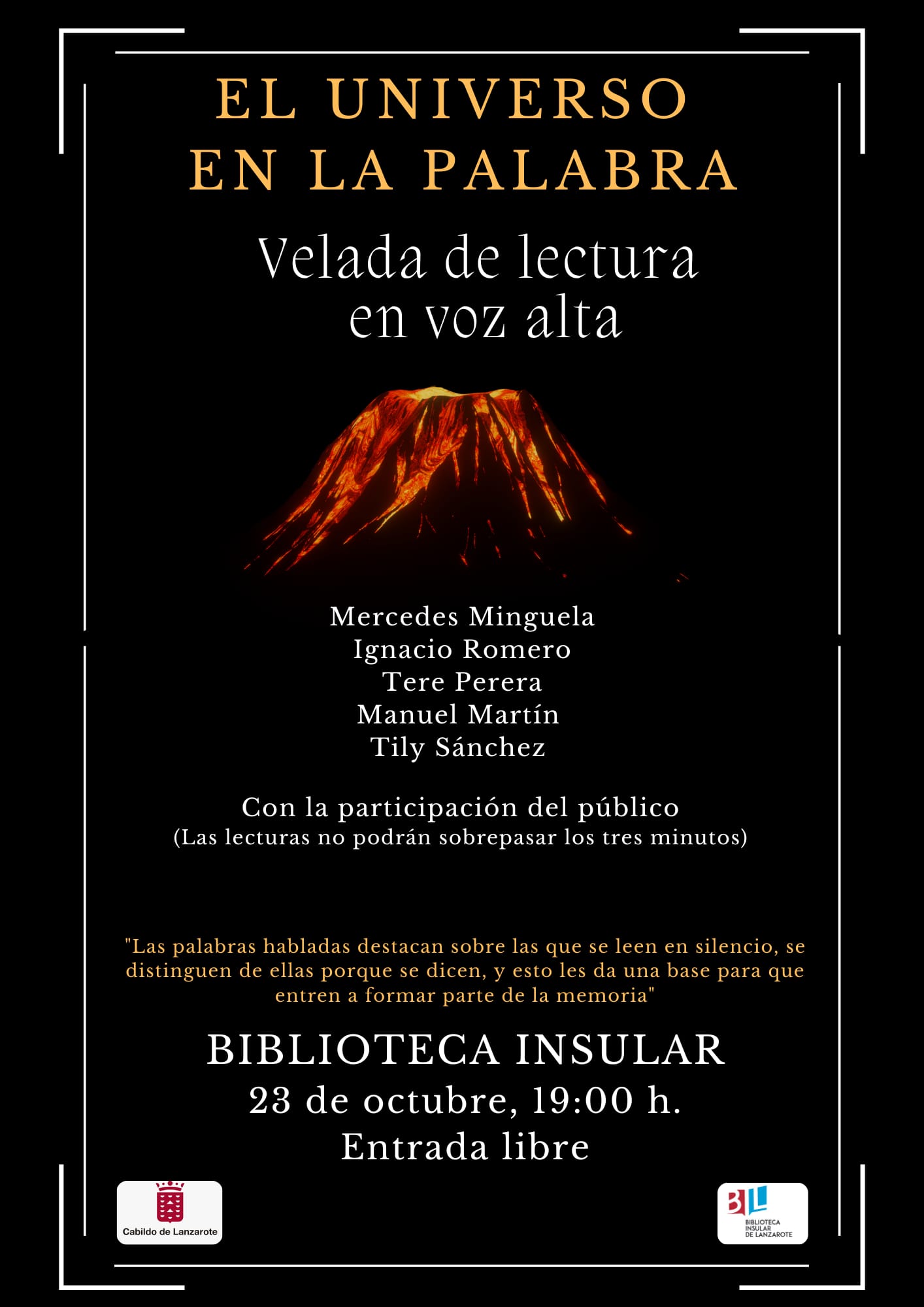 Velada de lectura