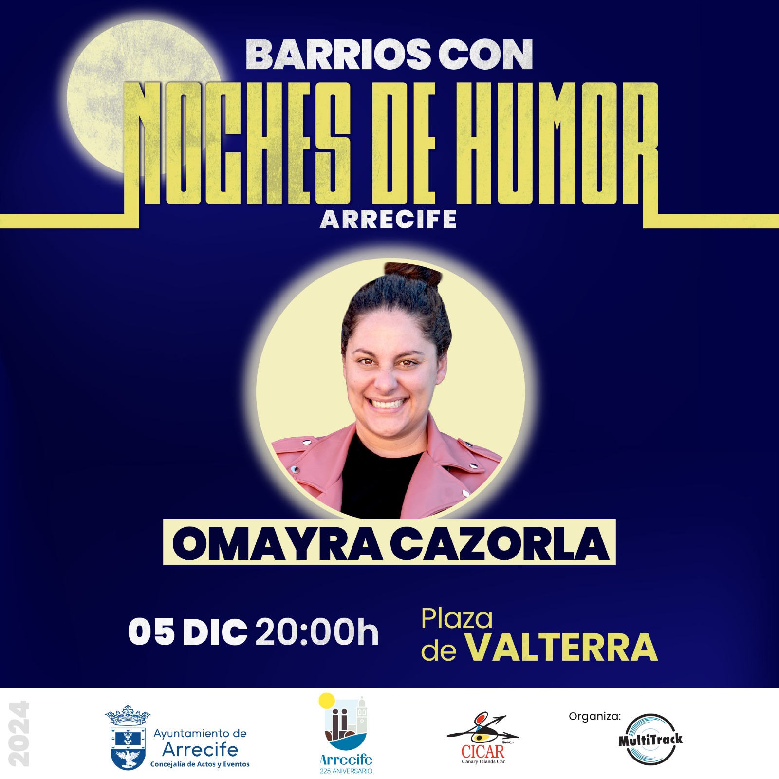 El humor de Omayra Cazorla hará reír a Valterra